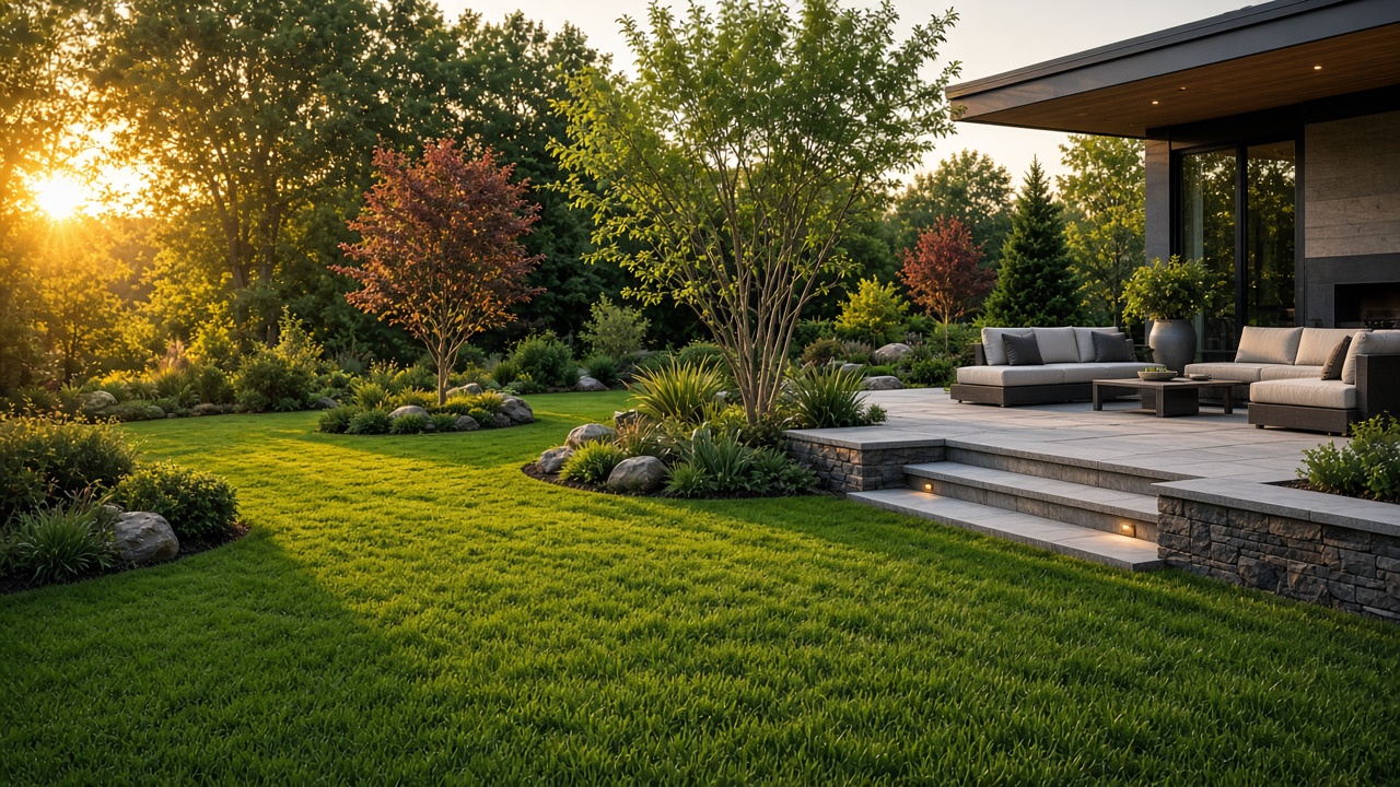 Landscaping website preview